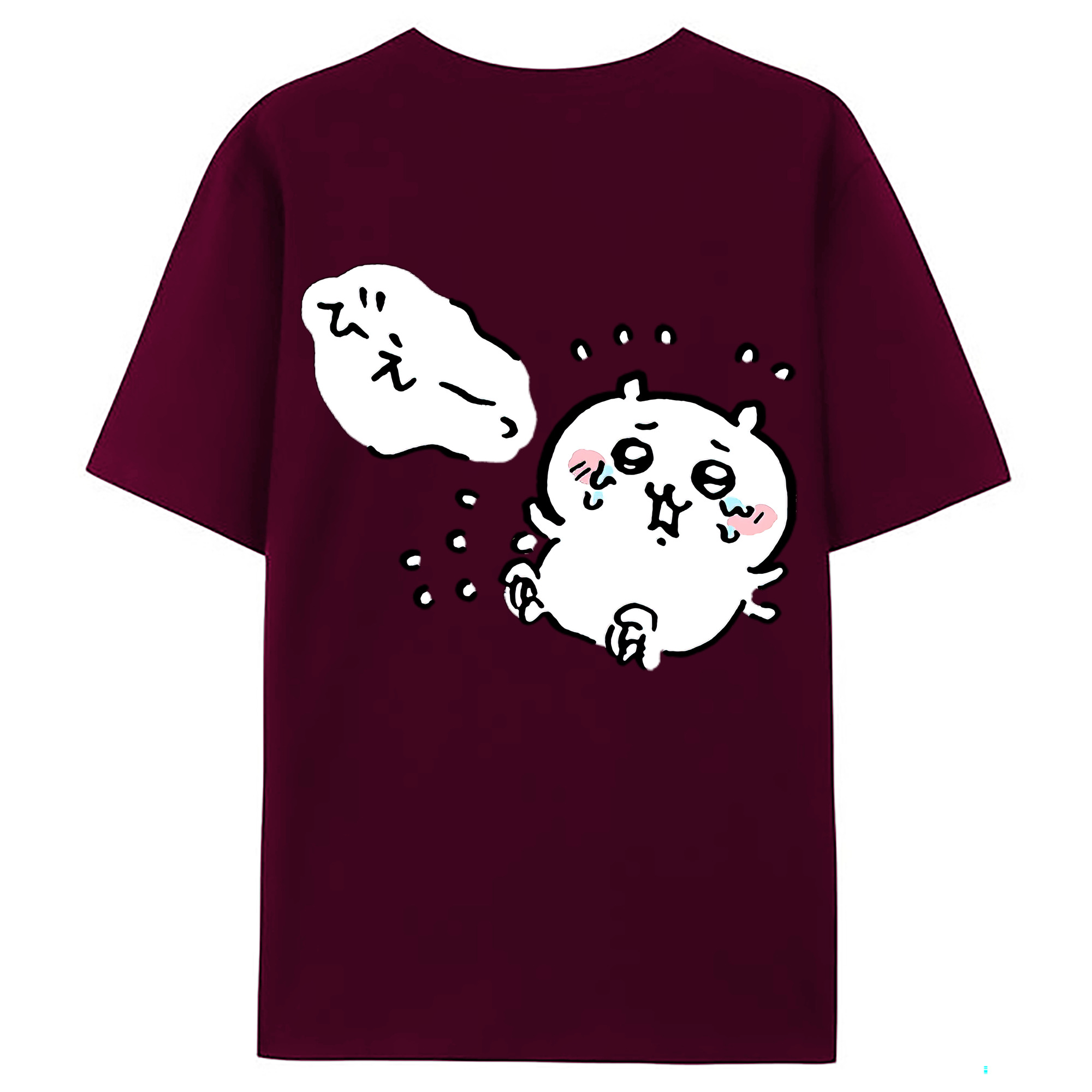 （画像用） ちいかわ ちいかわ Chii-kawa chiikawa レディース半袖Tシャツ(バックプリント)